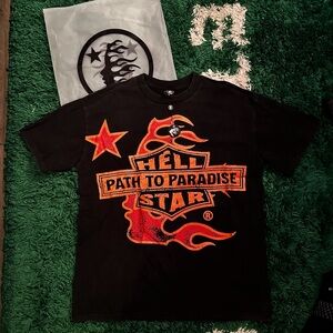 Hellstar Tour Tee Shirt Size Medium Overseas Exclusive